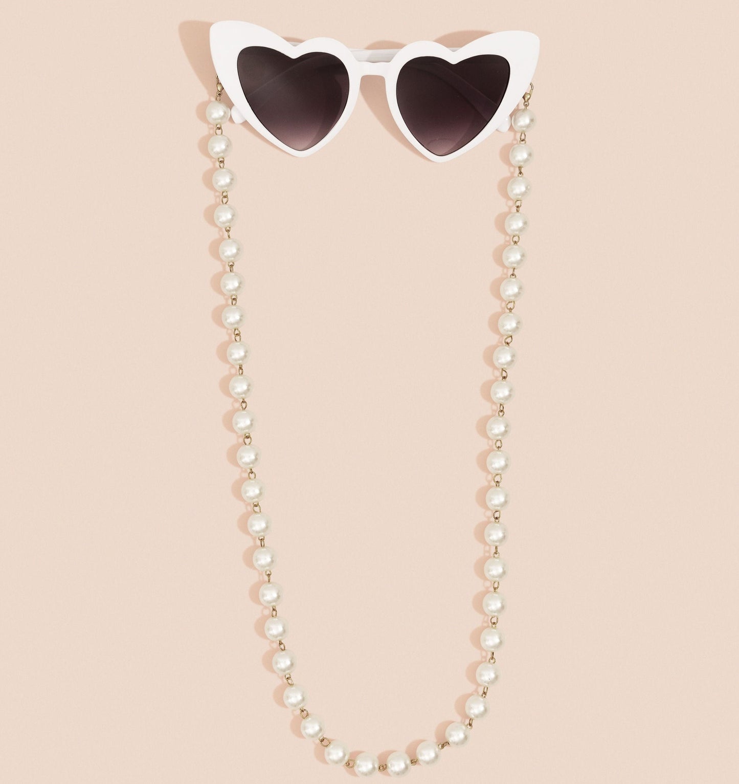 Pearl Bead sunglasses chain (70cm)